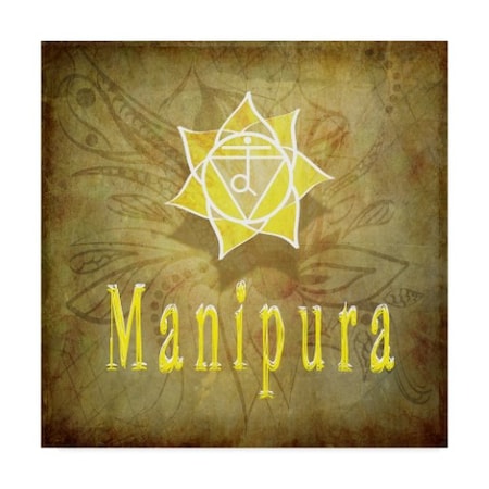 Lightboxjournal 'Yoga Manipura' Canvas Art,18x18